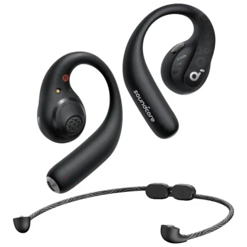 Soundcore AeroFit Pro Negro Open-Ear Bluetooth 5.3 IPX5 Auriculares inalámbricos
