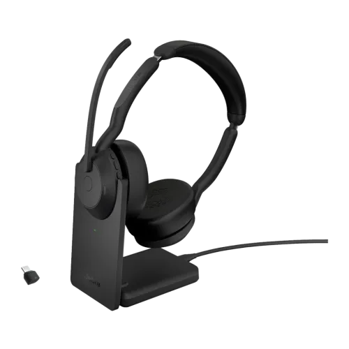 Jabra Evolve2 55 UC Stereo Link 380 USB-C Diadema ANC Auriculares
