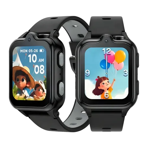 Doogee Anyscene S3 4G Negro 1,72 pulgadas GPS Llamadas 5 días IP68 Smartwatch para niños