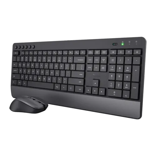 Combo Teclado y Ratón Trust Trezo Comfort Wireless