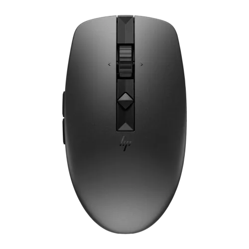 Ratón HP 715 Recargable Multidispositivo Negro Bluetooth 5.3 Clic silencioso