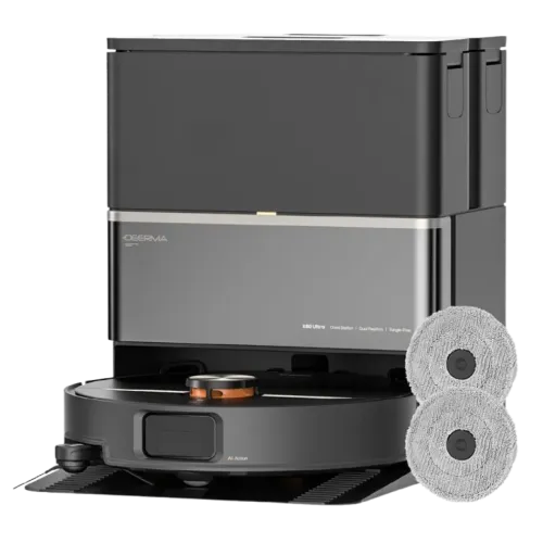 Deerma X80 Ultra 23000Pa LiDAR friegasuelos autovaciado autolimpieza 240 min 5200mAh Robot aspirador