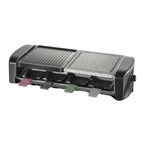 Raclette Grill Severin 1400W 8 zonas Negro RG 9645