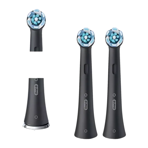 Cabezales de recambio Oral-B iO Ultimate Clean Negro Pack 2 Unidades