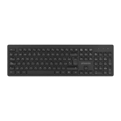 Teclado inalámbrico Phoenix Technologies K200 Negro QWERTY Español