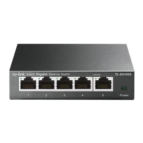 TP-Link TL-SG105S 5 Puertos 10 / 100 / 1000 Mbps Negro