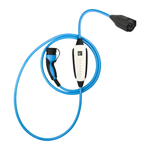Cargador Portátil Vehículo Eléctrico NRGkick Pure 22kW 32A 5m Wi-Fi BLE Blanco Tipo 2
