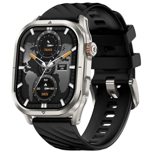KOSPET Magic P10 Plata 1,96 pulgadas AMOLED GPS 13 días +180 deportes 5ATM IP69K Smartwatch