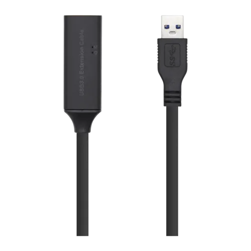 AISENS Cable USB 3.0 con Amplificador Tipo A Macho/Hembra 15m Negro