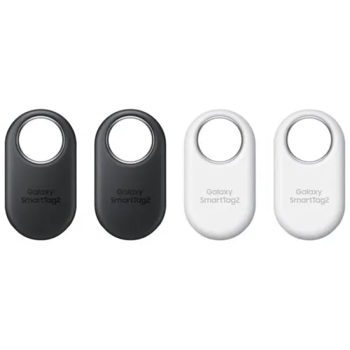 Samsung Galaxy SmartTag 2 Negro/Blanco Pack ×4 NFC IP67 Bluetooth Dispositivo localizador