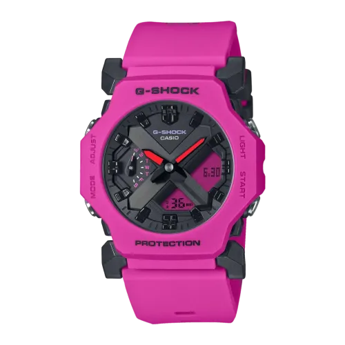 Casio G-Shock GA-2300-4A Rosa Cronómetro Alarma Cuenta regresiva