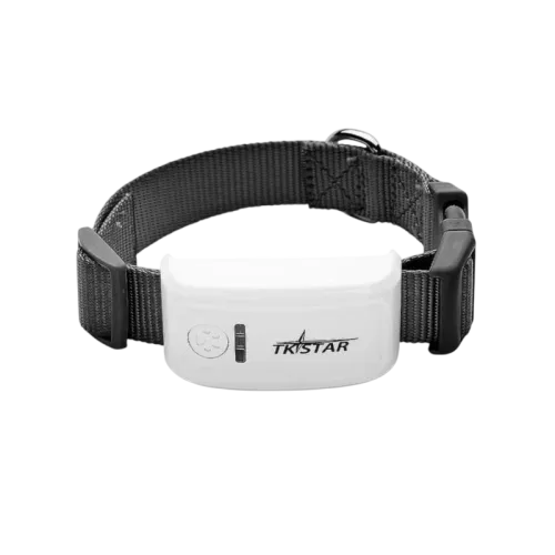 TKSTAR TK909 IP66 3,7 V 1.000 mAh Blanco / Negro Rastreador GPS para mascotas
