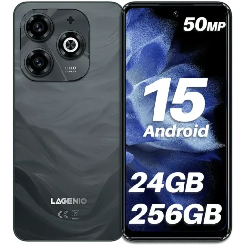 Lagenio A11 Pro 8GB/256GB Negro 6,7 pulgadas 120Hz 50MP 5150mAh NFC