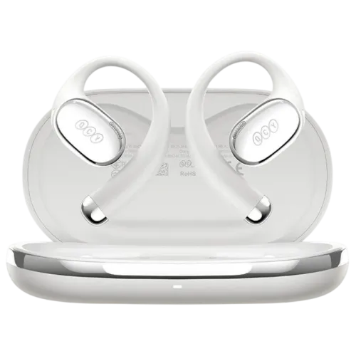 QCY Crossky R70 Blanco Bluetooth 6.0 52h IPX5 Multipunto Auriculares inalámbricos