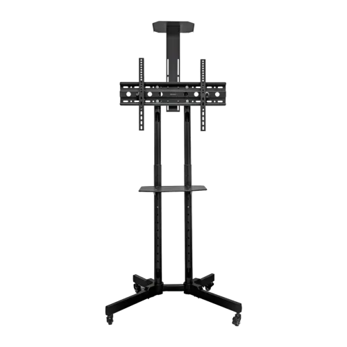 Soporte TV UNYKAch UK501 Negro Suelo Móvil Inclinable ±15° 32 pulgadas-75 pulgadas VESA 600x400