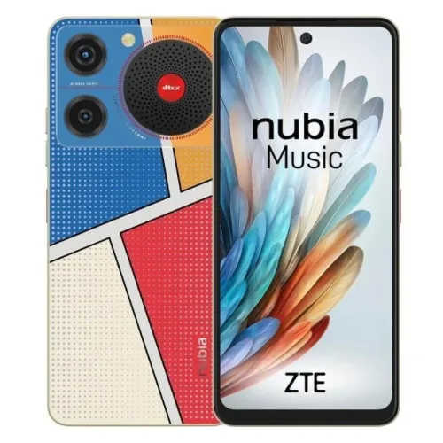ZTE Nubia Music Pop Art 4GB/128GB Azul/Rojo 6,6 pulgadas IPS 90Hz 50MP 5000mAh