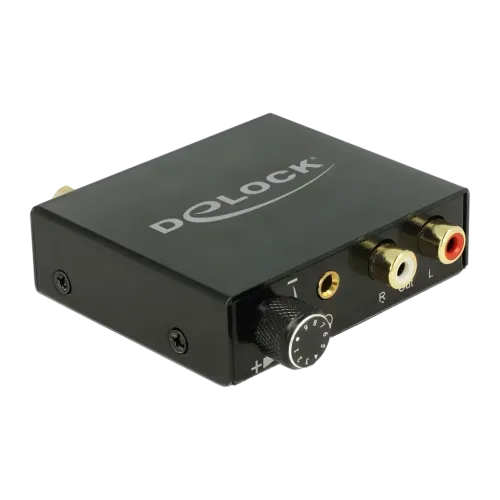 Conversor de Audio Delock 63972 DAC Digital a Analógico 192kHz Hi-Res