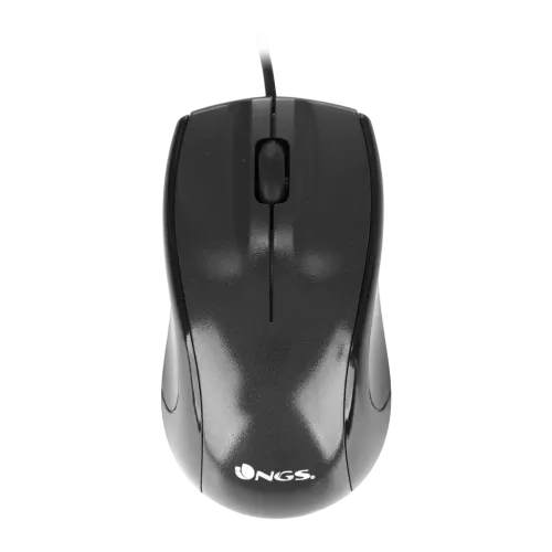 Ratón NGS Black Mist Alámbrico USB