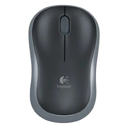 Ratón Inalámbrico Logitech M185 Negro 1000 DPI