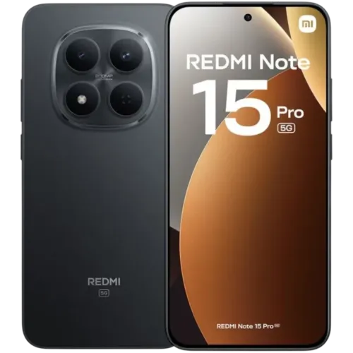 Xiaomi Redmi Note 15 Pro 5G 8GB/512GB Negro 6,83 pulgadas AMOLED 120Hz 200MP 6580mAh 90W NFC