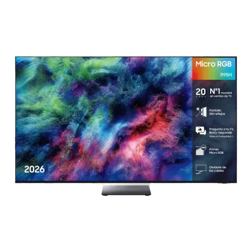 TV Samsung 75 pulgadas 165Hz Micro RGB 4K Negro TMR75R95H