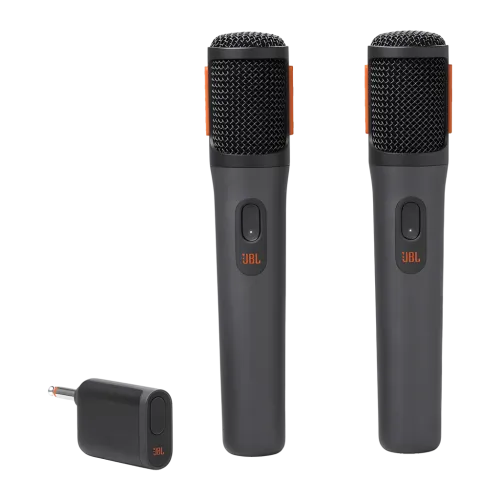 Micrófono JBL PartyBox Wireless Mic Negro (Pack-2) Inalámbrico 2,4 GHz