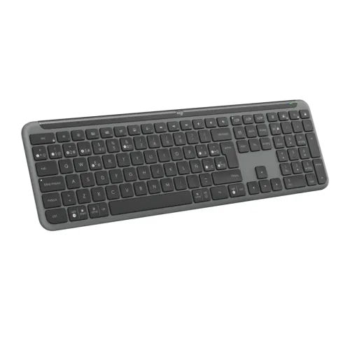 Teclado Logitech Signature Slim K950 Grafito Bluetooth + USB Logi Bolt