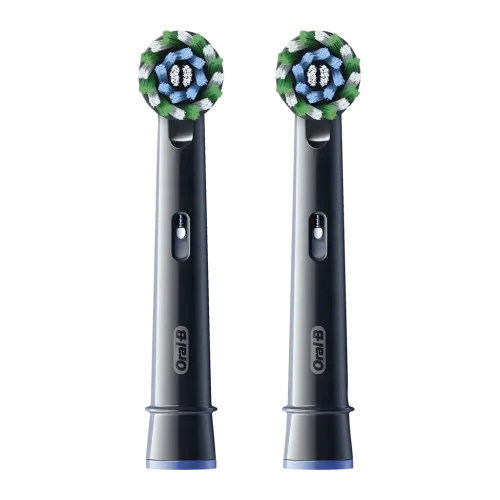 Cabezales de recambio Oral-B Pro Cross Action EB50BRX-2 Pack 2 Negro