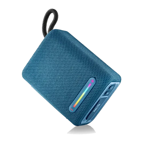 NGS Roller Furia 1 7W 9h IPX6 2500mAh radio FM luces LED entrada AUX Altavoz Bluetooth 5.0