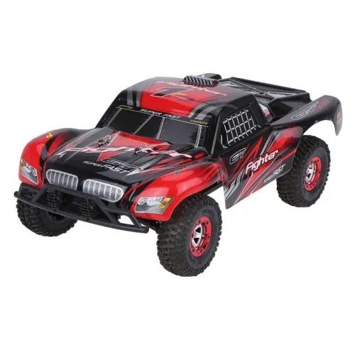 Feiyue FY01 1/12 4WD Fighter Coche RC Eléctrico Rojo