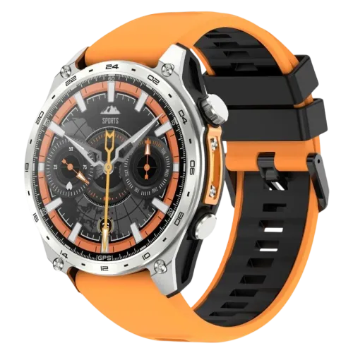HD300 Pro Naranja 1,43 pulgadas AMOLED GPS 15 días +100 deportes 3ATM Reloj inteligente
