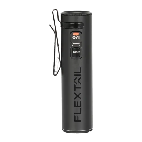 Linterna LED Flextail Zero 1200 Negra Recargable USB-C IP67