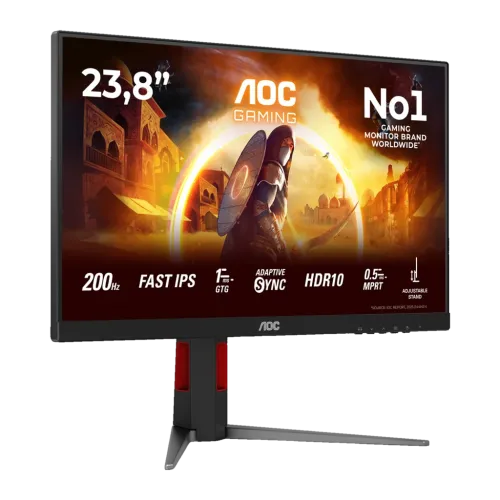 Monitor AOC 24G4HA 24 pulgadas 200Hz FHD Fast IPS 1ms