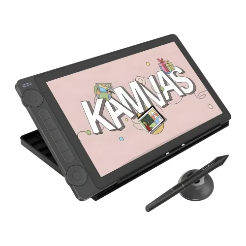 Tableta gráfica Huion Kamvas 13 Gen 3 Negro con Pantalla 13,3 pulgadas Full HD IPS GS1333