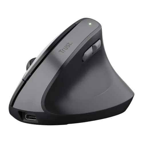 Ratón Vertical Trust Bayo II Inalámbrico Ergonómico Silencioso