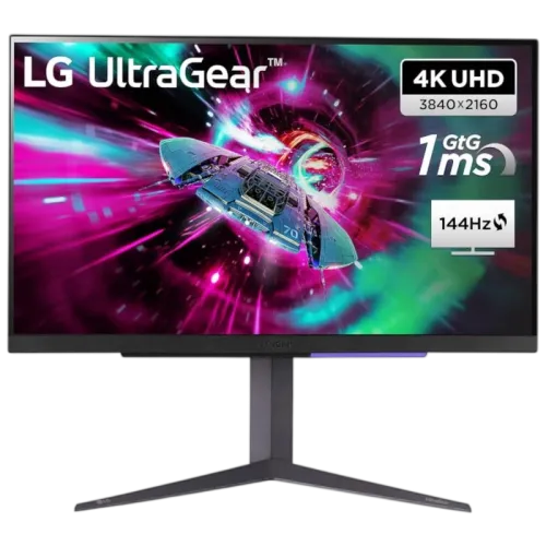 LG 27GR93U-B Negro 27 pulgadas 4K IPS 144Hz 1ms G-Sync Monitor