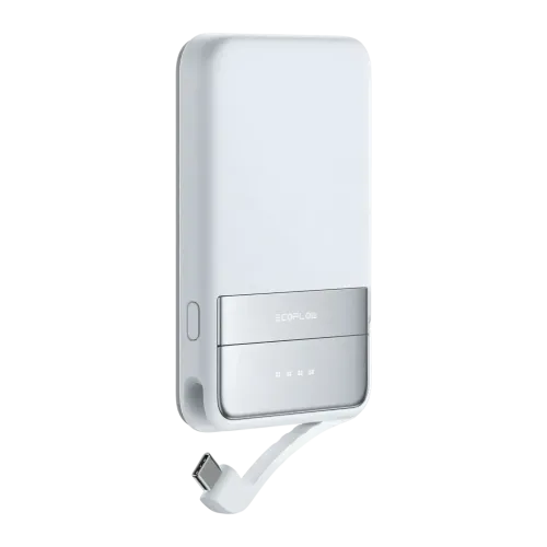 Power Bank EcoFlow RAPID 5000 5000mAh Azul Qi2 15W Cable USB-C integrado 30W