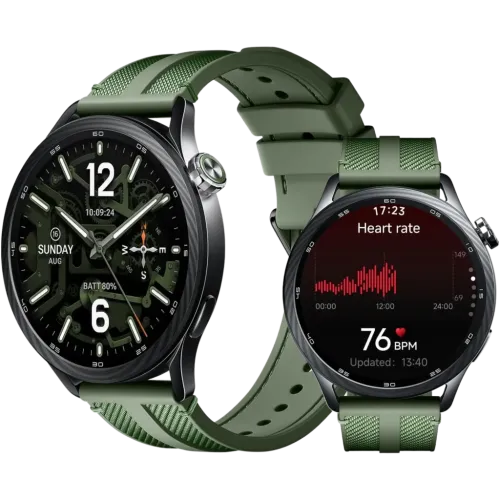 Xiaomi Watch S5 46 mm Verde Jungla 1,48 pulgadas AMOLED GPS doble banda NFC 21 días +150 deportes 5ATM