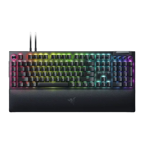 Teclado Gaming Razer BlackWidow V4 Pro Mecánico Switch Amarillo RGB QWERTY
