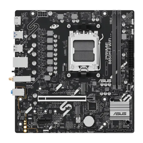 Placa base ASUS PRIME B850M-F WiFi B850 AM5 DDR5 Micro ATX Negro