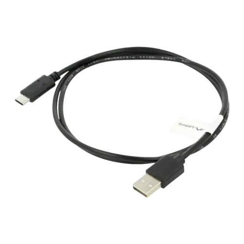 Cable usb Lanberg C a USB-A 2.0 Macho/Macho 1m 480 Mbit/s Negro