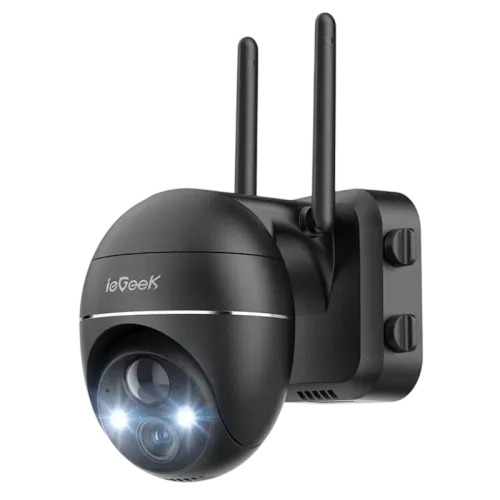 ieGeek ZS-GX1S Negro 2K WiFi IP65 Cámara de vigilancia