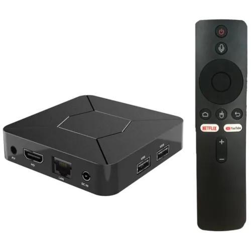 Q5 iATV 2GB/8GB Android 10 4K WiFi doble banda Bluetooth H313 TV Box