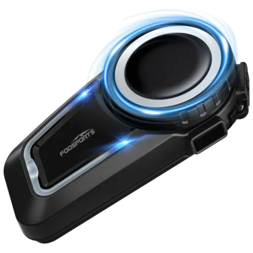 Fodsports FX7 Mesh Bluetooth 10 conductores Intercomunicador de moto