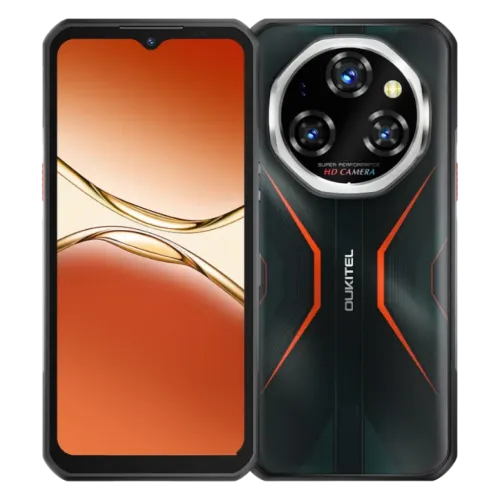 Oukitel WP55S 8GB/512GB Naranja Rugged IP68/IP69K 6,6 pulgadas IPS 120Hz 64MP 11000mAh 33W NFC