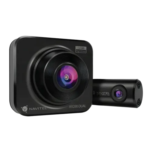 Dashcam Navitel AR280 Dual Negro 2CH Full HD 1080p Visión nocturna