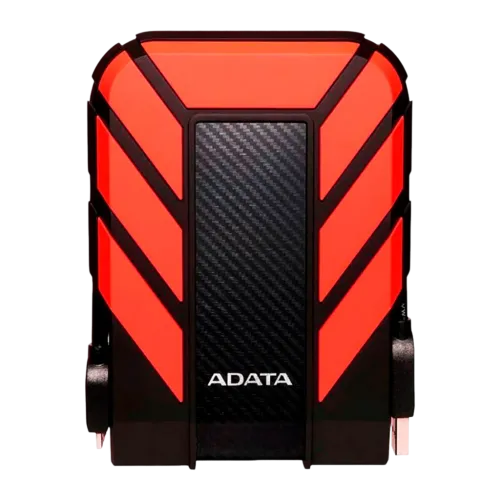 Disco duro externo ADATA HD710 Pro Negro y rojo  IP68 1TB USB 3.2 Gen 1