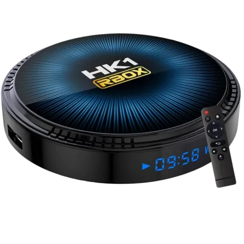 HK1 Rbox W2T 2GB/16GB Negro Android 11 8K WiFi doble banda Bluetooth S905W2 TV Box