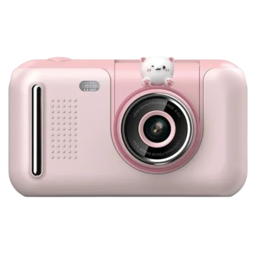 Cámara Para Niños S9 con Cámara Rotable Rosa
