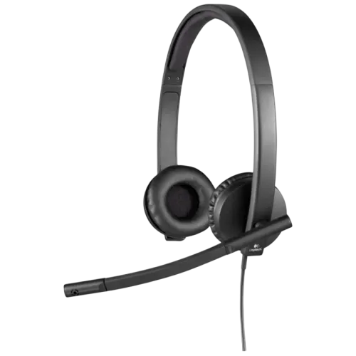 Logitech H570e Negro Diadema con micrófono Auriculares